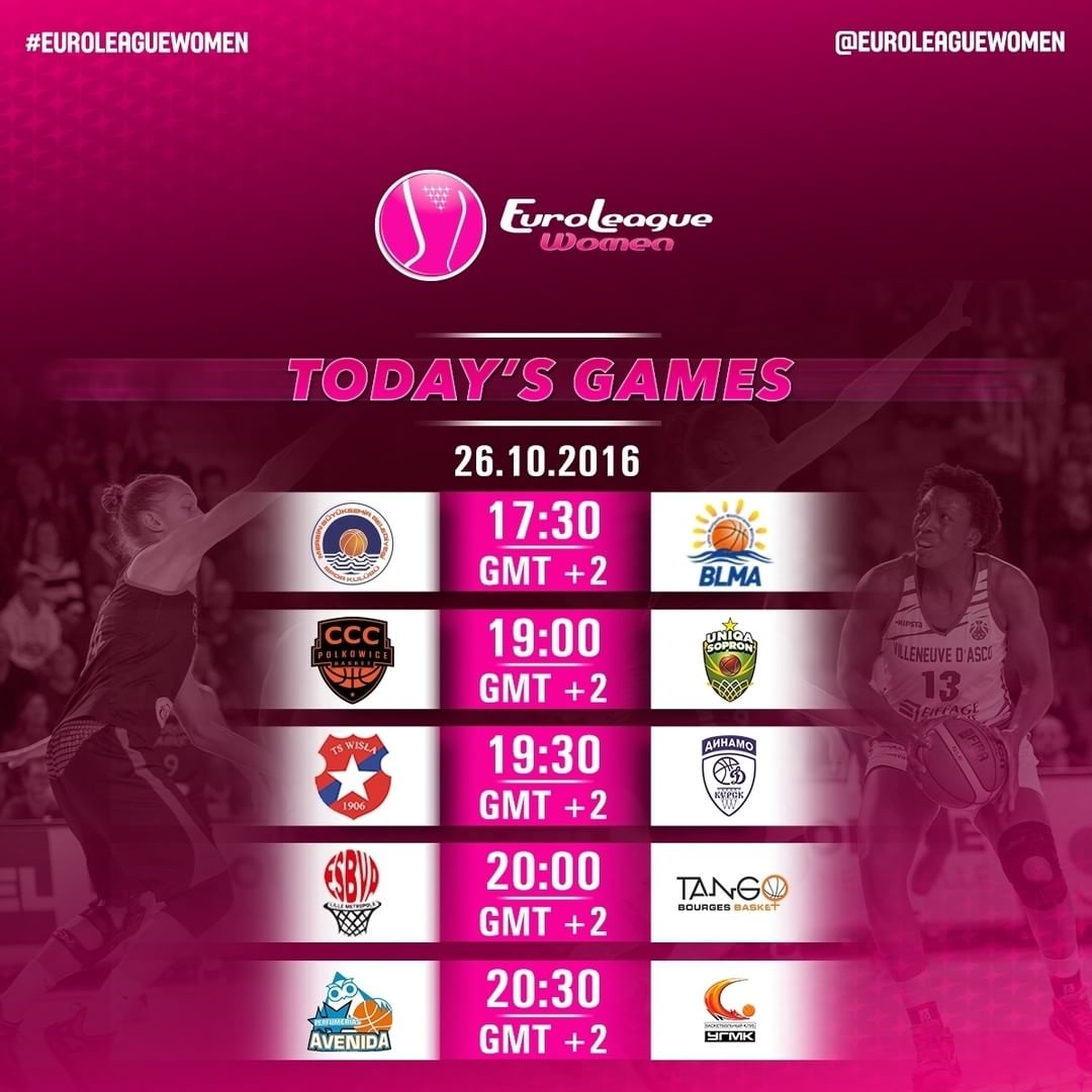 There’s an all French match-up in a repeat of last season’s #EuroCupWomen Final …